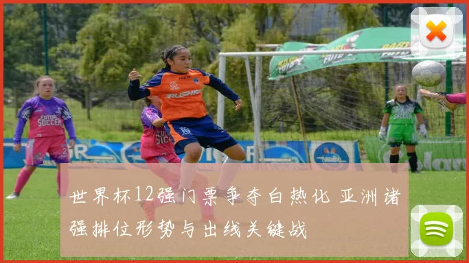 世界杯12强门票争夺白热化 亚洲诸强排位形势与出线关键战